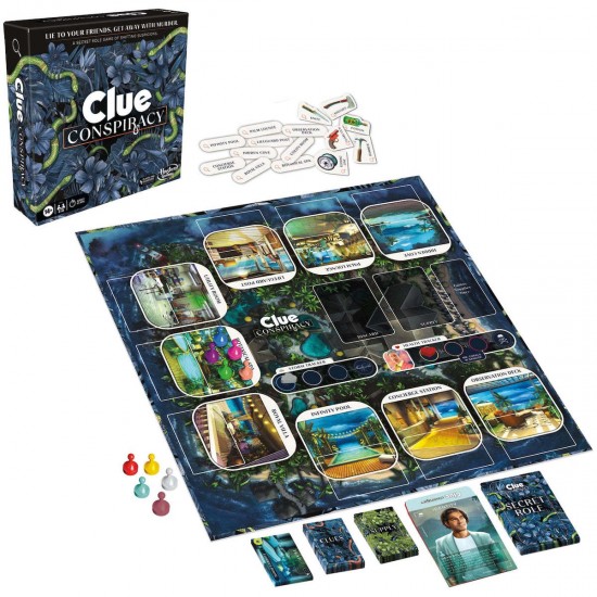 Hasbro Επιτραπέζιο Cluedo Conspiracy F6418