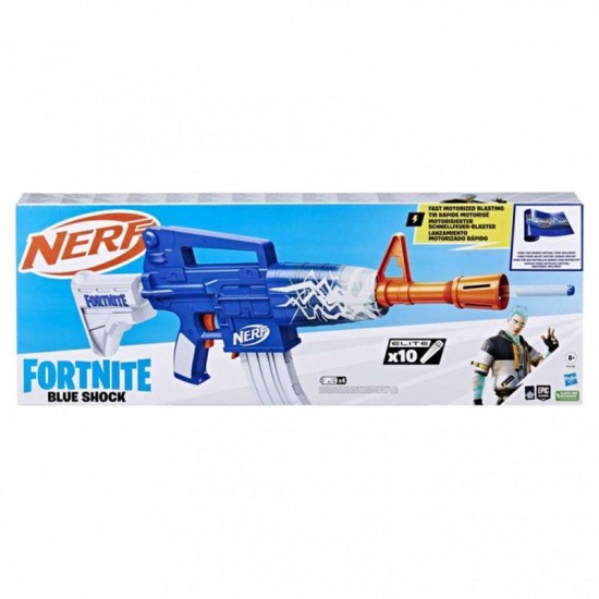 Hasbro Nerf Εκτοξευτής Fortnite RAD AR Blue Shock F4108