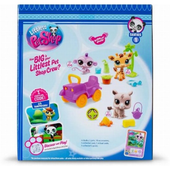 Hasbro Littlest Pet Shop - Safari Play Pack BF000524