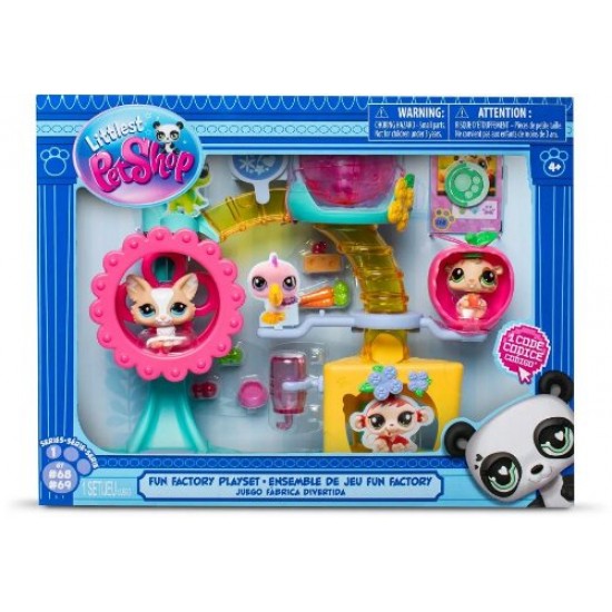 Hasbro Littlest Pet Shop Πάρκο Διασκέδασης BF000519