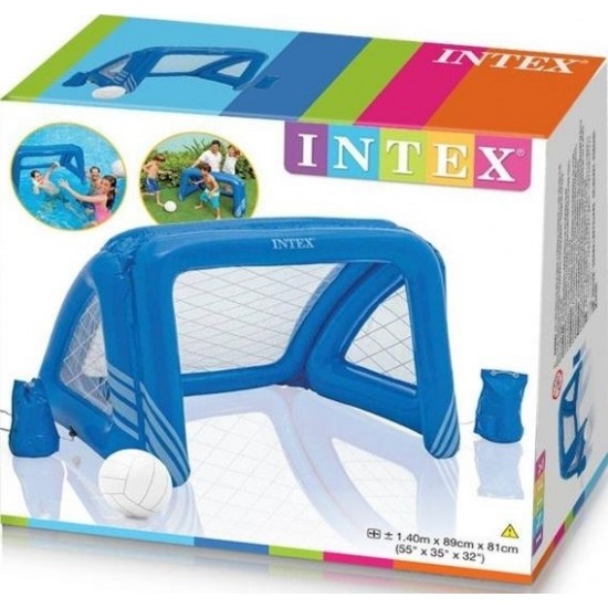 Intex Φουσκωτό Τέρμα Waterpolo Μπλε 58507