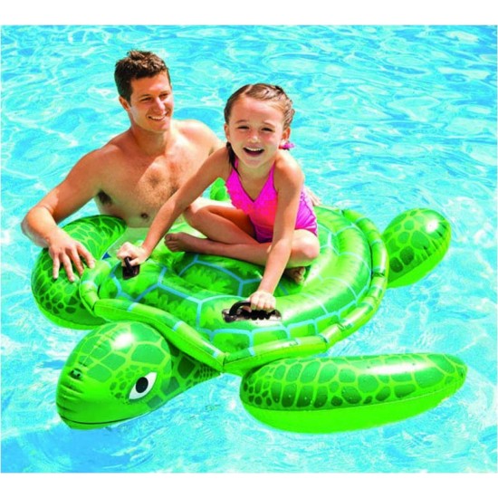 Intex Παιδικο Φουσκωτο Στρωμα Lil’ Sea Turtle Ride On