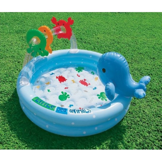 Intex Πισίνα Φουσκωτή  Dolphin Baby Pool 57400