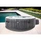 Intex Greywood Deluxe Bubble Massage Πισίνα PVC Φουσκωτή Υδρομασάζ 