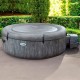 Intex Greywood Deluxe Bubble Massage Πισίνα PVC Φουσκωτή Υδρομασάζ 