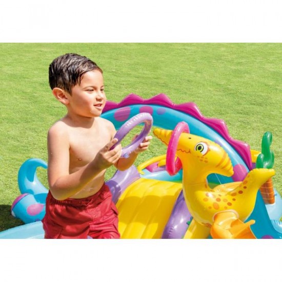 Intex Πισίνα Dinoland Play Center 302x229x112cm 