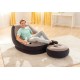 Intex Φουσκωτή Πολυθρόνα με Υποπόδιο Ultra Lounge 68564