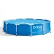 Intex Πισίνα PVC με Μεταλλικό Σκελετό 366x366x76εκ. Intex Πισίνα PVC με Μεταλλικό Σκελετό 366x366x76εκ.