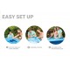 Intex Πισίνα PVC με Μεταλλικό Σκελετό 366x366x76εκ. Intex Πισίνα PVC με Μεταλλικό Σκελετό 366x366x76εκ.