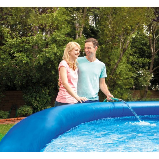 Intex Στρογγυλή Πισίνα PVC Φουσκωτή 366x76εκ