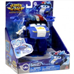 Just Toys Super Wings Electric Heroes Transforming Lucie 15cm