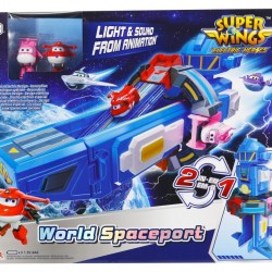 Just Toys Super Wings Electric Heroes World Spaceport 780810