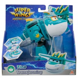 Just Toys Super Wings Electric Heroes Transforming Tino 15cm