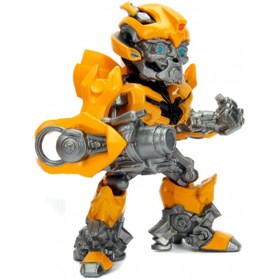 Jada Toys Transformers Bumblebee 253111001 Die-Cast Collectable Figure, Yellow, 10 cm