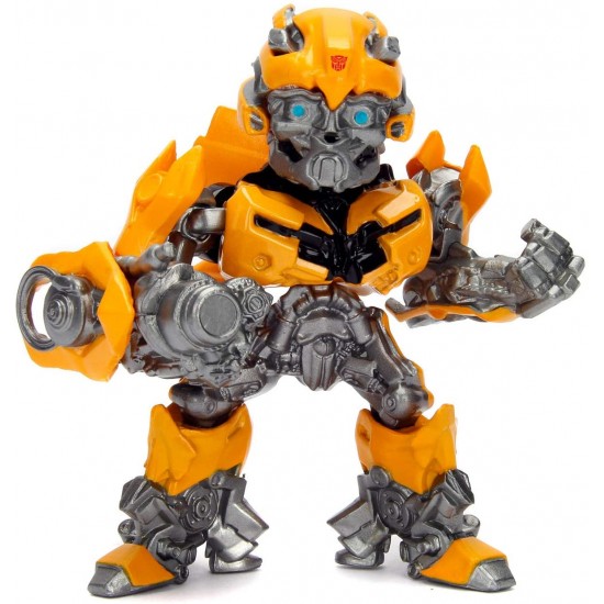 Jada Toys Transformers Bumblebee 253111001 Die-Cast Collectable Figure, Yellow, 10 cm