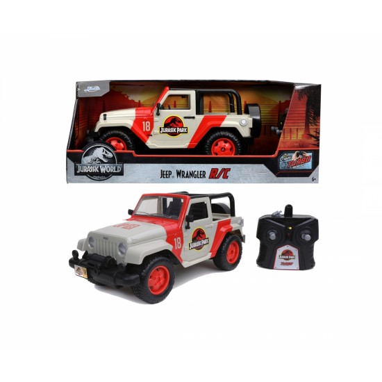 Jada Jurassic Park RC Jeep Wrangler 1:16