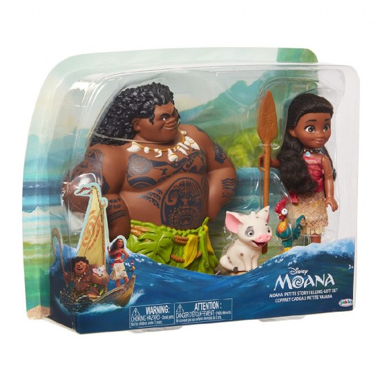 Jakks Pacific Disney Princess Σετ με 4 Φιγούρες Βαϊάνα