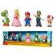 Jakks Pacific Σετ 5 φιγούρες Super Mario (Nintendo Super Mario)