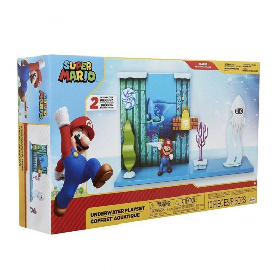 Jakks Pacific Σετ παιχνιδιού Underwater (Super Mario)