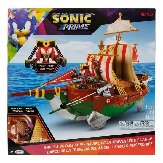 Jakks Pacific Sonic The Hedgehog Prime Angel’s Voyage Ship Playset  JPA41918