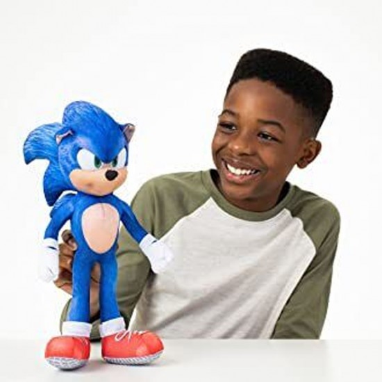 Jakks Pacific Λούτρινο Sonic με ήχους (Sonic the Hedgehog movie) 32,5εκ