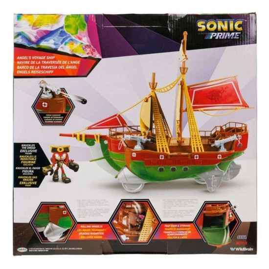 Jakks Pacific Sonic The Hedgehog Prime Angel’s Voyage Ship Playset  JPA41918