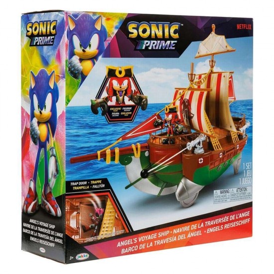 Jakks Pacific Sonic The Hedgehog Prime Angel’s Voyage Ship Playset  JPA41918