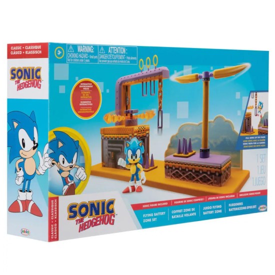 Jakks Pacific Σετ παιχνιδιού Flying Battery Zone (Sonic) 