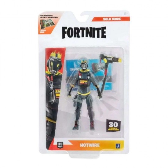 Jazwares Fortnite Solo Mode HOTWIRE Φιγούρα Δράσης 10εκ. Wave 24