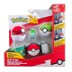 Jazwares Pokemon Clip N Go Ζώνη, Poke Balls και Φιγούρα Bulbasaur Wave 9