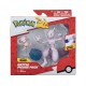 Jazwares Pokemon 2 Figure Battle Pack Mewtwo 11cm & Mew 5cm
