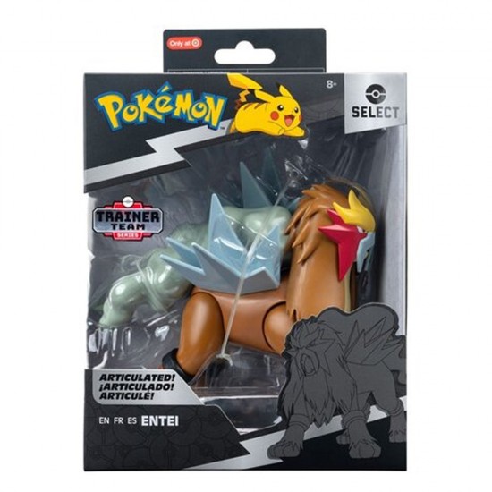 Jazwares Pokemon Entei φιγούρα 15εκ W7