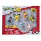 Jazwares Pokemon Φιγούρες 6 Τεμ. Pichu, Piplup, Chimchar, Turtwig, Deino And Jigglypuff