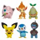 Jazwares Pokemon Φιγούρες 6 Τεμ. Pichu, Piplup, Chimchar, Turtwig, Deino And Jigglypuff