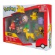 Jazwares Pokemon 8 Figure Battle Pack Pikachu, Pummeluff, Wuffels, Sniebel, Abra, Ditto, Folipurba & Karpador Wave 8 PKW2686