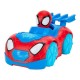 Spidey and His Amazing Friends Bump N Go Flash N Dash Web Crawler Spidey 20cm