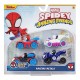 Jazwares Spidey - Μεταλλικά οχήματα 7,5εκ με φιγούρα (4τεμ.)