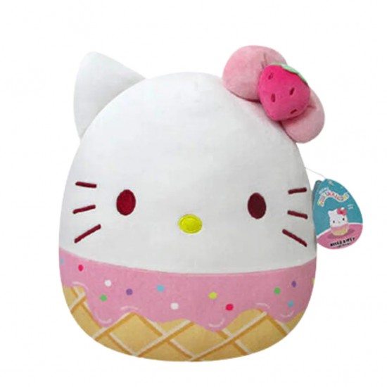 Jazwares Squishmallows Sanrio Hello Kitty Ice Cream Rare Limited Edition!