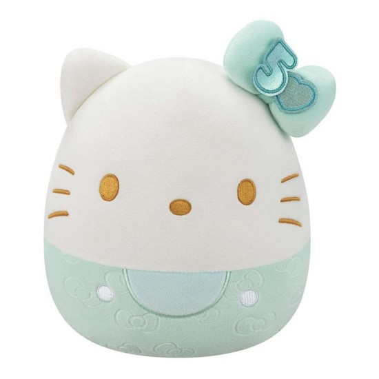 Jazwares SquishMallows Λούτρινο Sanrio Hello Kitty and Friends 50th Anniversary με Ανάγλυφο Φιόγκο 20εκ.