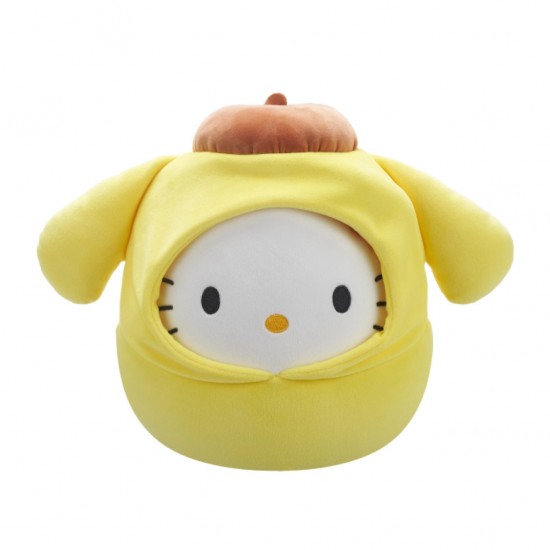 Jazwares Squishmallows HELLO KITTY IN POMPOMPURIN - Λούτρινα με Hoodies