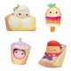 Jazwares Micromallows - Σετ Παιχνιδιού 8τμχ Λούτρινα 6εκ Squishmallows & Αξεσουάρ