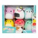 Jazwares Micromallows - Σετ 6τμχ Λούτρινα 6εκ Squishmallows (4 σχέδια) 