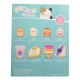 Jazwares Micromallows - Σετ Παιχνιδιού 8τμχ Λούτρινα 6εκ Squishmallows & Αξεσουάρ