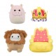 Jazwares Micromallows - Σετ Παιχνιδιού 4τμχ Λούτρινα 6εκ Squishmallows & Αξεσουάρ (4 σχέδια σετ)