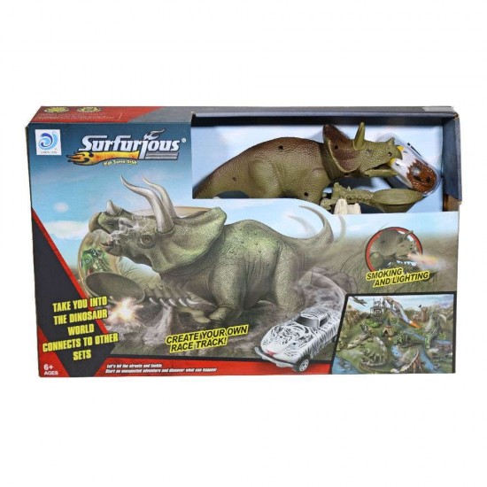 Kider Toys Surfurious Series Πίστα Αγώνων Τρικεράτωψ με 1 Μεταλλικό Όχημα (9977-6)