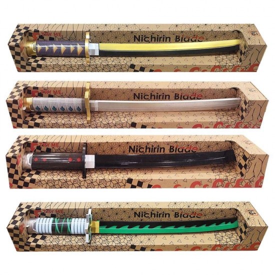 Nichirin Blade Series Σπαθί Νίντζα 56εκ. με Ήχους Μάχης - 4 Σχέδια 8875BJKR Nichirin Blade Series Σπαθί Νίντζα 56εκ. με Ήχους Μάχης - 4 Σχέδια 8875BJKR