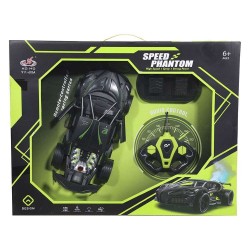Kider Toys Τηλεκατευθυνόμενο R/C Speed Phantom Όχημα με Φώτα, Τιμόνι, Πεταλιέρα και Φορτιστή - 2 Σχέδια (911-606A)