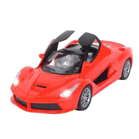 Kider Toys Τηλεκατευθυνόμενο R/C Όχημα Sport Κόκκινο με Φορτιστή USB, Φώτα και Ήχους 1:16