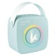 Kiddoboo KidsVoice JUNIOR mini Karaoke Speaker & Mic Blue + NikoletaTV KBT3NTBLU