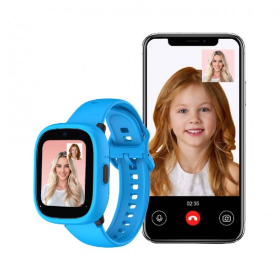 Kiddoboo Smartwatch - WatchMe 4G Blue KBLGK3BLU